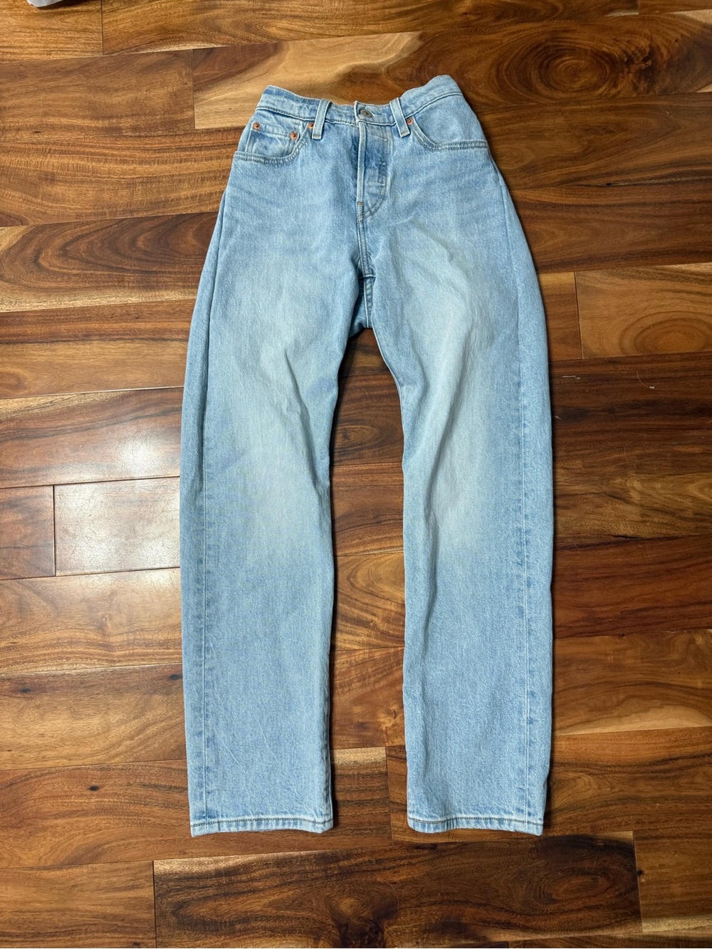 Levi's Light Blue Relaxed Straight Jeans
